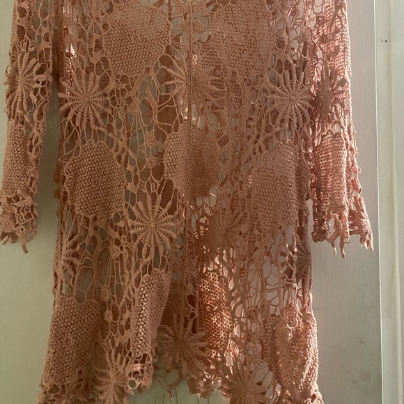 Lacy pullover M/L blush colored Liquid by Signi - Picture 2 of 2